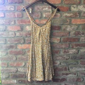 Urban Outfitters Kimchi Blue Skater Dress (Yellow)